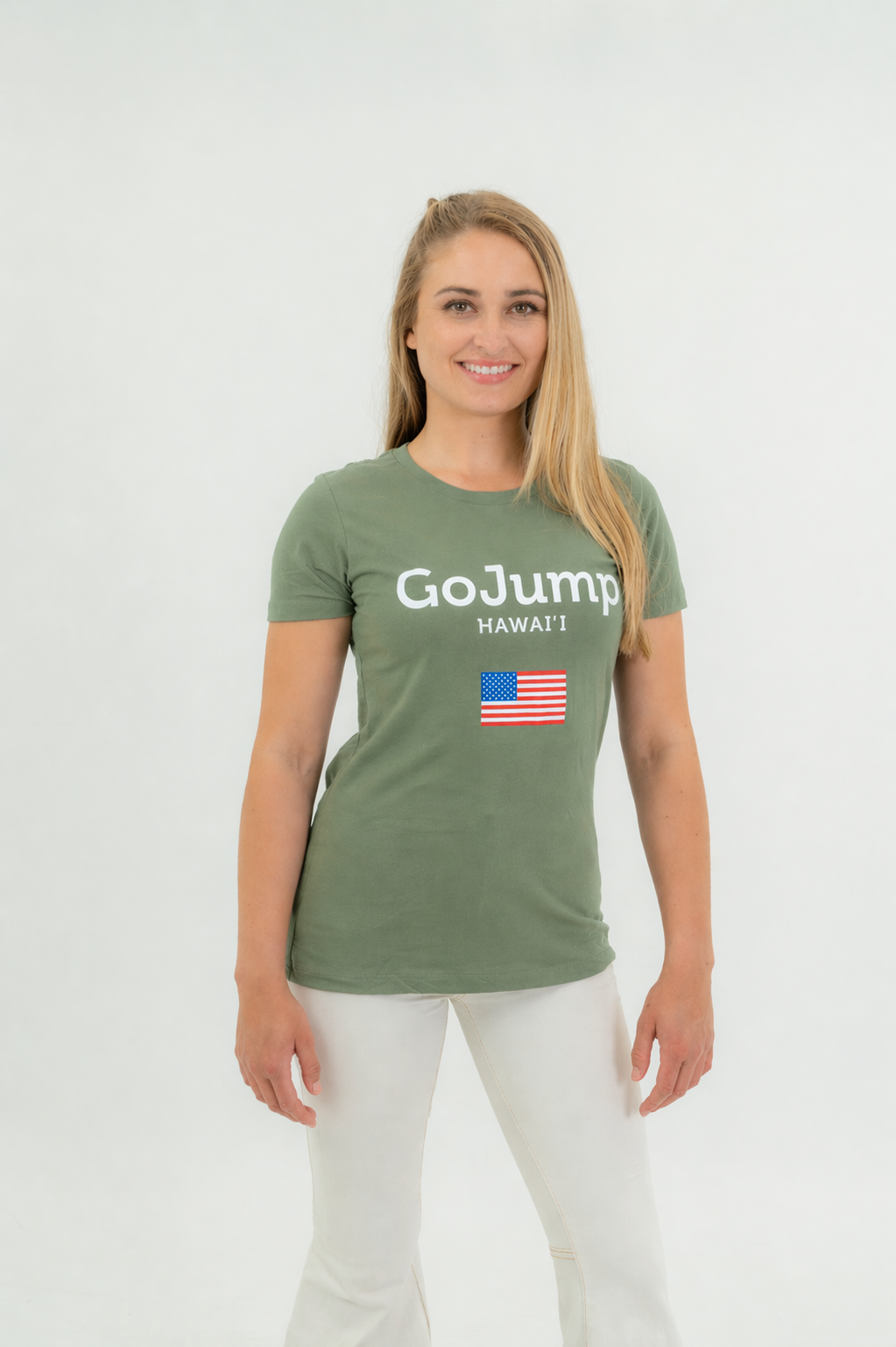 America Flag Hawaii - S/S Tee (F)