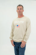 America Flag Hawaii - L/S Tee (M)
