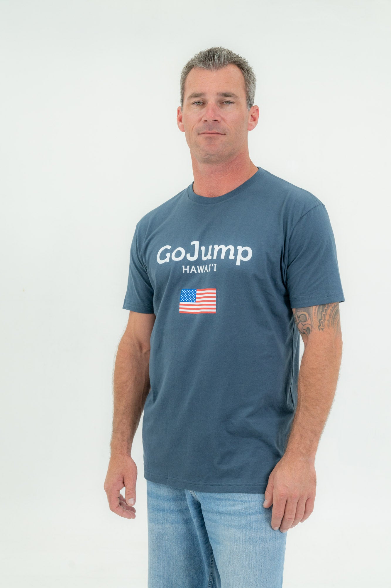 America Flag Hawaii - S/S Tee (M)