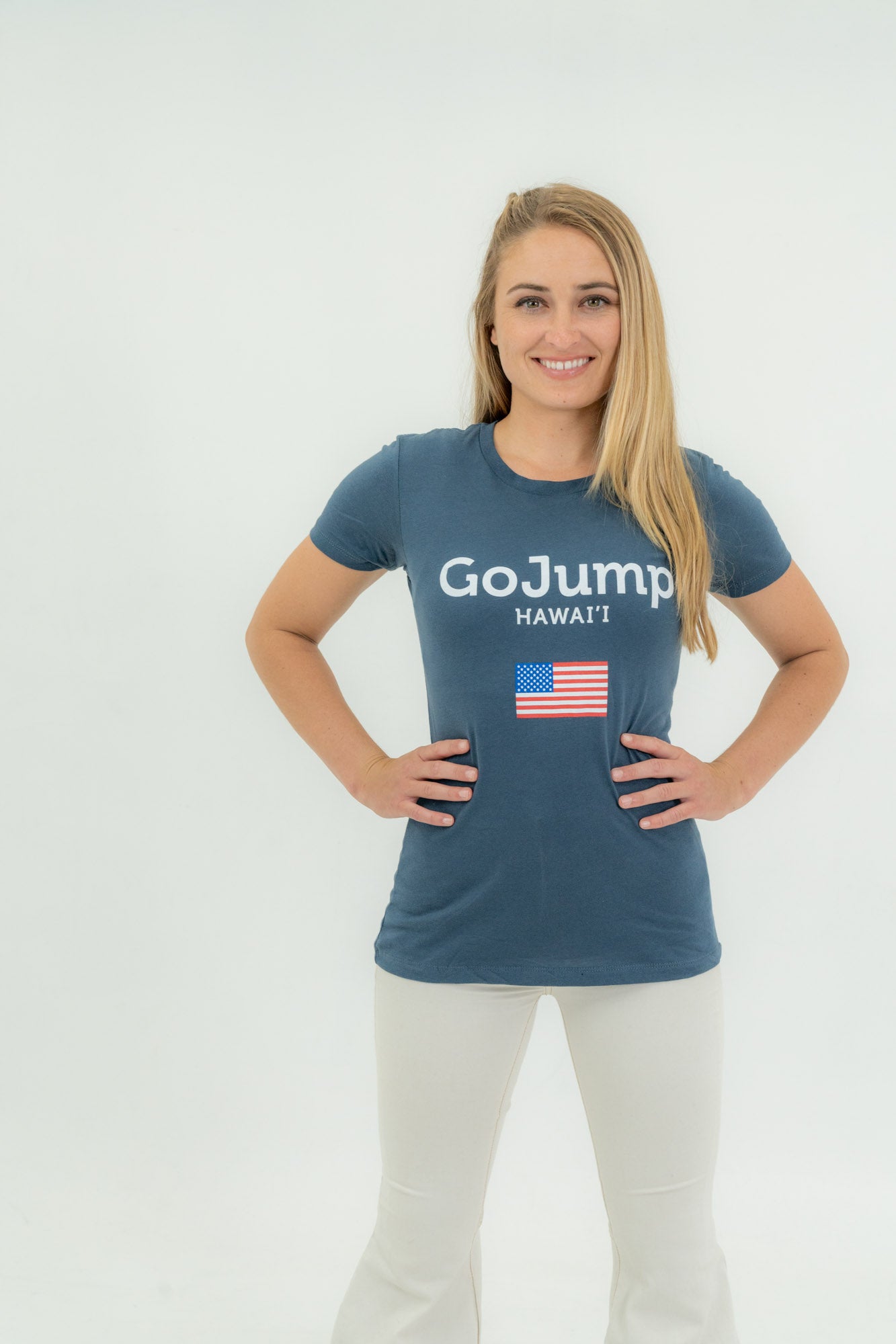 America Flag Hawaii - S/S Tee (F)