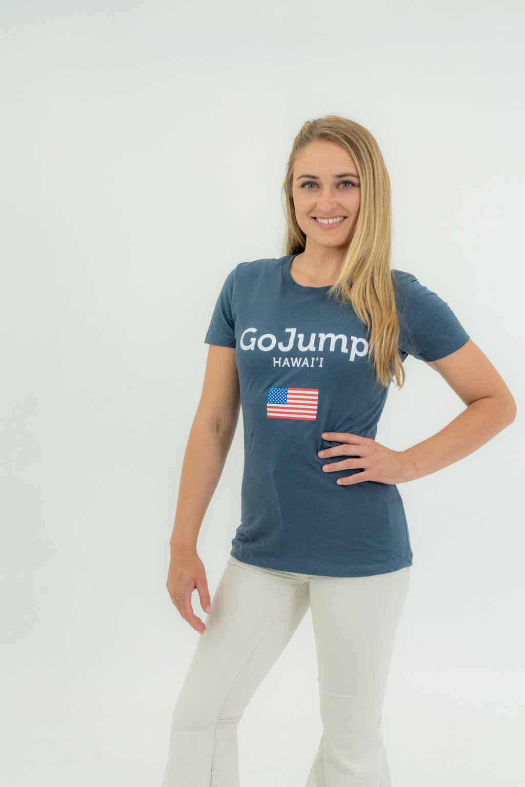 America Flag Hawaii - S/S Tee (F)