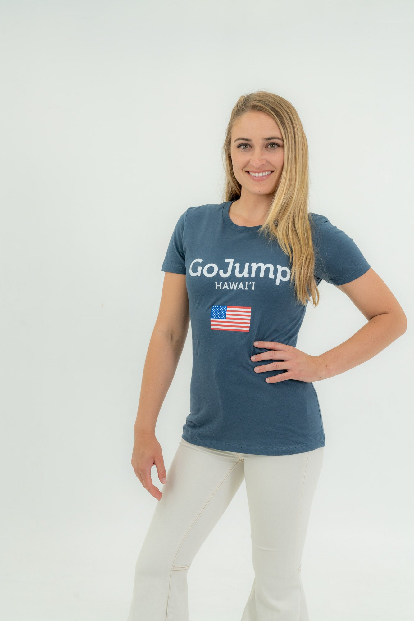 America Flag Hawaii - S/S Tee (F)