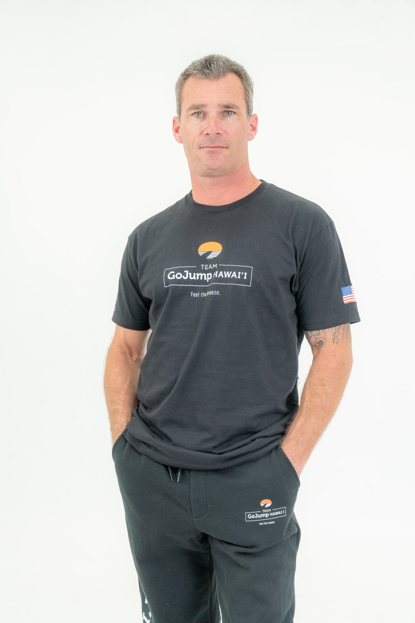 America Flag Hawaii - S/S Tee (M)