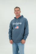 America Flag Hawaii Hoodie (M)
