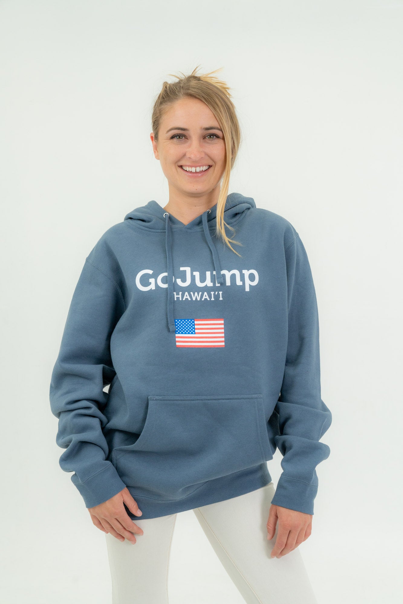 America Flag Hawaii Hoodie (F)
